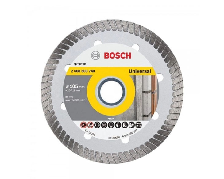 Đĩa cắt kim cương Bosch Turbo 105X20/16MM Best for Universal