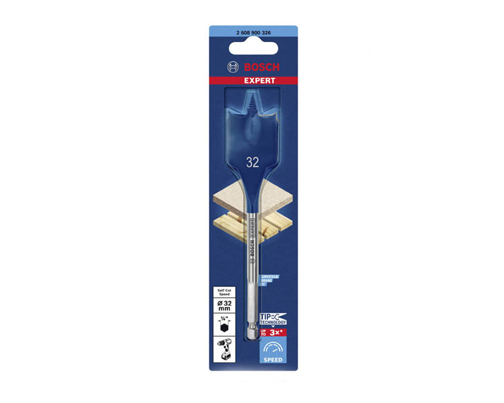Mũi khoét gỗ đuôi cá Bosch SELFCUT 32x152mm (2608900326)