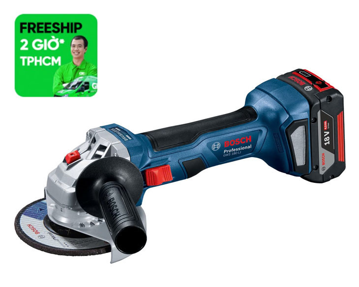 Máy mài góc Bosch GWS 180-LI 100mm (06019H90K1)