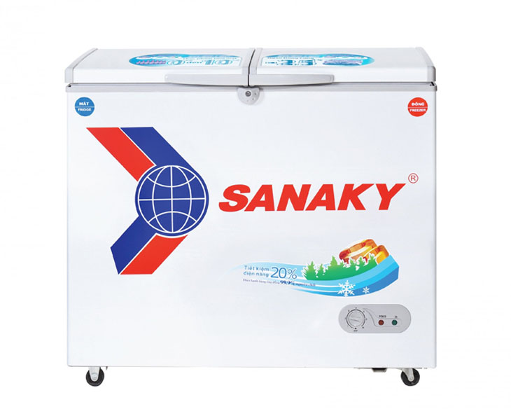 Tủ Đông Mát Sanaky 195 Lít VH-2599W1