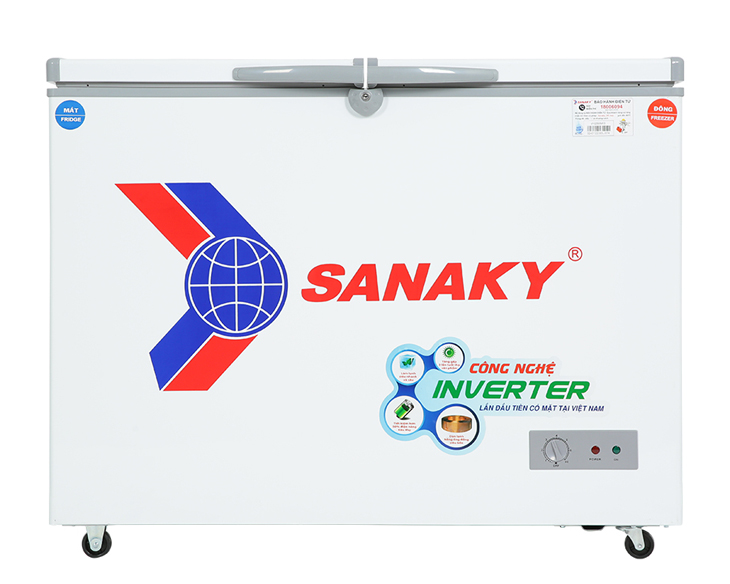 Tủ Đông Mát Sanaky Inverter 220 Lít VH-2899W3