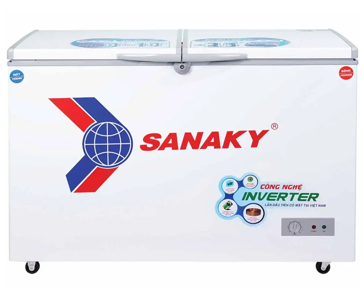 Tủ Đông Mát Sanaky Inverter 260 Lít VH-3699W3