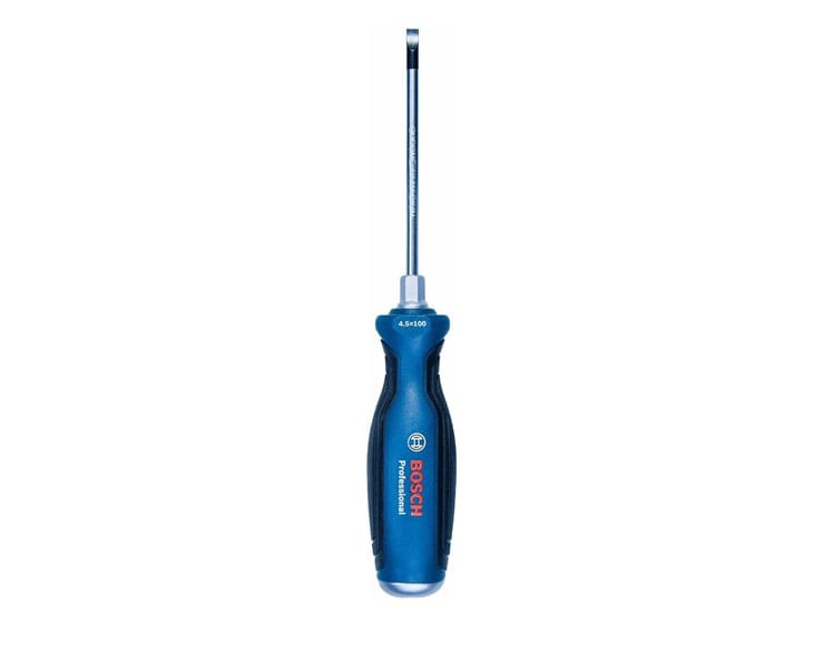 Tua vít đầu dẹp Bosch SL4.5x100mm (1600A01TF9)