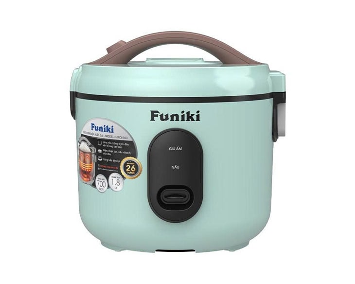 Nồi cơm điện nắp gài Funiki 1.8 lít HRC6163
