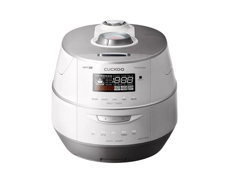 Nồi cơm áp suất kép cao tần Cuckoo CRP-FHTAS1010FW