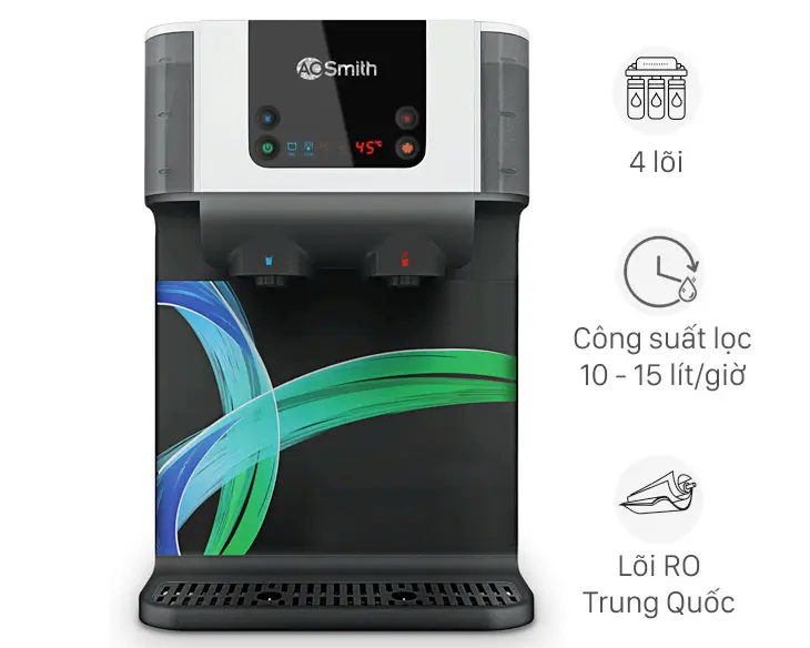 Máy lọc nước nóng nguội AOSmith ECO-AOC75PUR