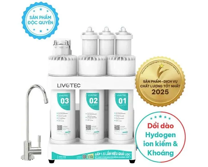 Máy lọc nước để gầm Livotec 238