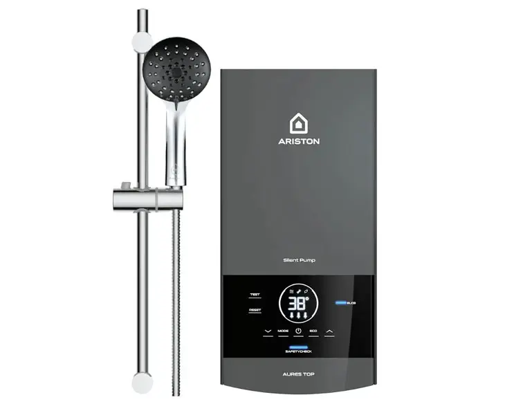 Máy nước nóng Trực Tiếp Ariston AURES TOP 4.5P CU