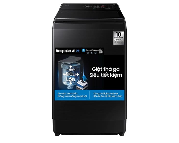 Máy Giặt Samsung Inverter 12 kg WA12CG5886BVSV
